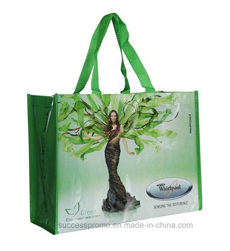 PP Woven Shoppig Tote Laminated Ladies Bag